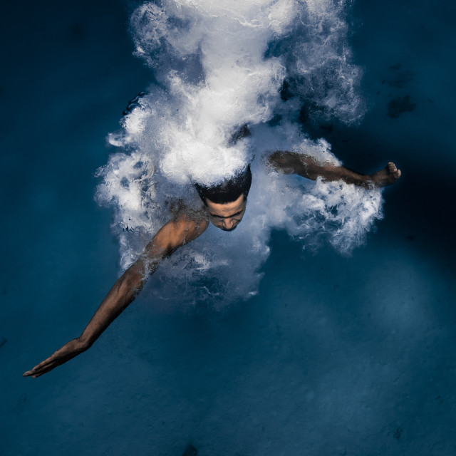 "Jump part 3" by Huub Waaldijk - £40.00 "Jump part 3" stock image