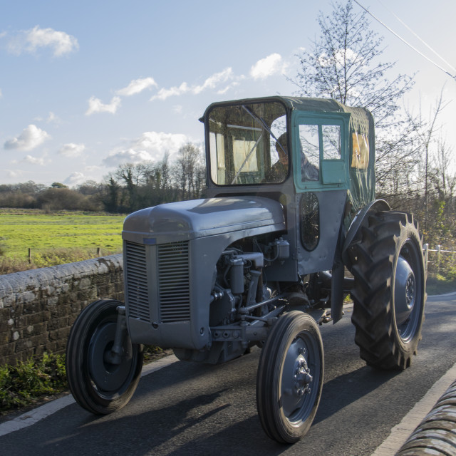 "KMC Tractor Run 2019" by Dorset Rural Photography - £5.00 "KMC Tractor Run 2019" stock image