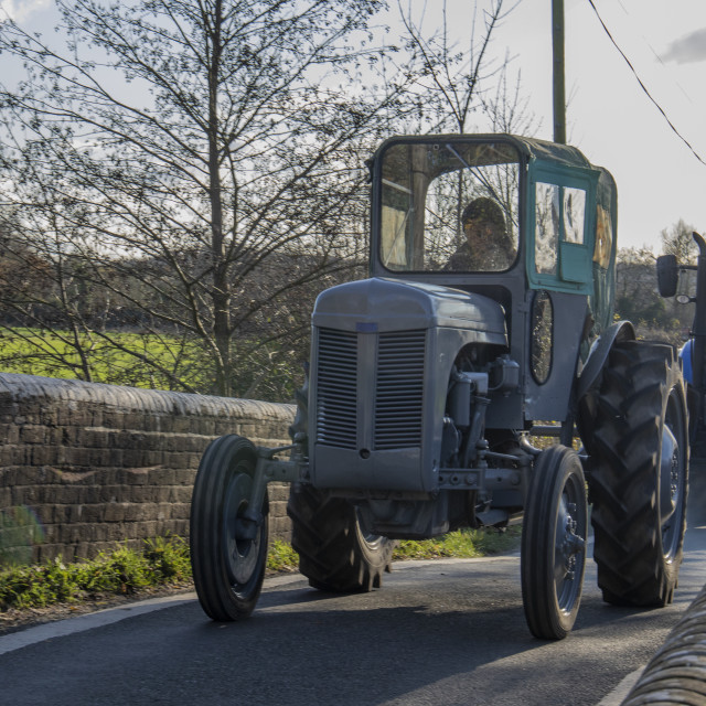 "KMC Tractor Run 2019" by Dorset Rural Photography - £5.00 "KMC Tractor Run 2019" stock image