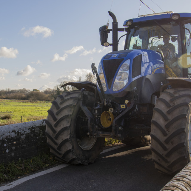"KMC Tractor Run 2019" by Dorset Rural Photography - £5.00 "KMC Tractor Run 2019" stock image