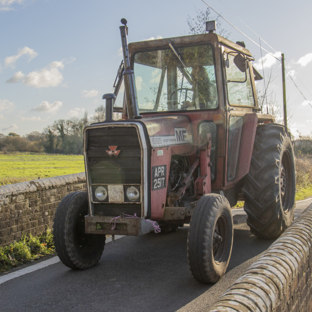 "KMC Tractor Run 2019" by Dorset Rural Photography - £5.00 "KMC Tractor Run 2019" stock image