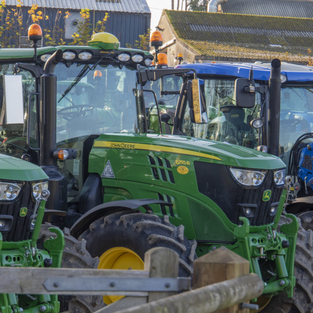 "KMC Tractor Run 2019" by Dorset Rural Photography - £5.00 "KMC Tractor Run 2019" stock image