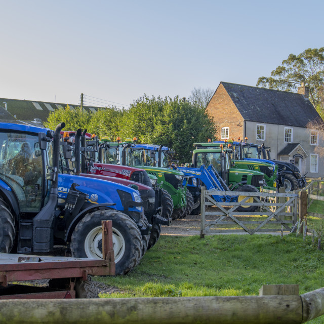 "KMC Tractor Run 2019" by Dorset Rural Photography - £5.00 "KMC Tractor Run 2019" stock image