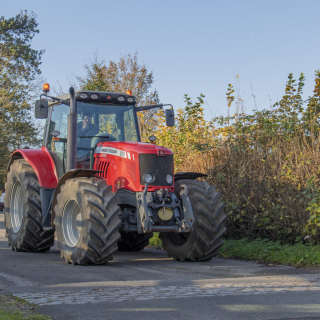 "KMC Tractor Run 2019" by Dorset Rural Photography - £5.00 "KMC Tractor Run 2019" stock image