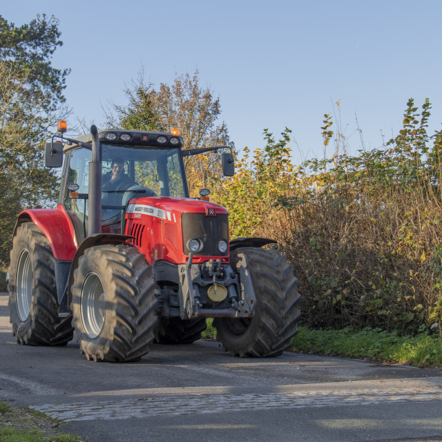 "KMC Tractor Run 2019" by Dorset Rural Photography - £5.00 "KMC Tractor Run 2019" stock image