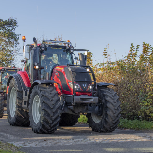 "KMC Tractor Run 2019" by Dorset Rural Photography - £5.00 "KMC Tractor Run 2019" stock image