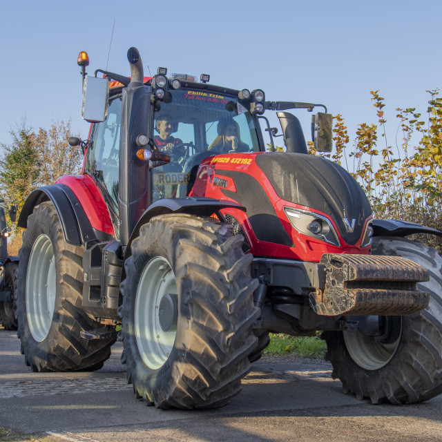 "KMC Tractor Run 2019" by Dorset Rural Photography - £5.00 "KMC Tractor Run 2019" stock image