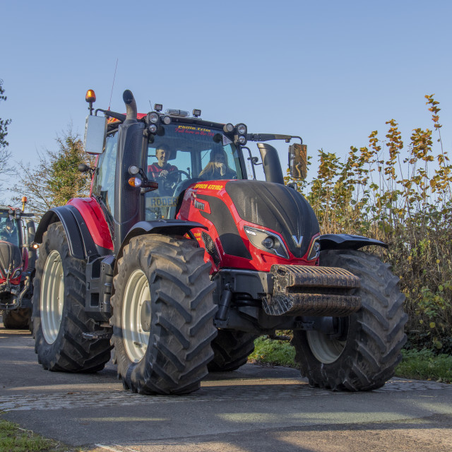 "KMC Tractor Run 2019" by Dorset Rural Photography - £5.00 "KMC Tractor Run 2019" stock image