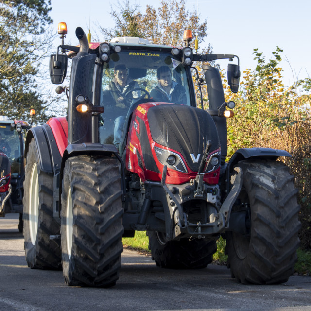 "KMC Tractor Run 2019" by Dorset Rural Photography - £5.00 "KMC Tractor Run 2019" stock image