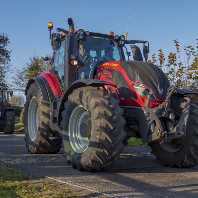 "KMC Tractor Run 2019" by Dorset Rural Photography - £5.00 "KMC Tractor Run 2019" stock image