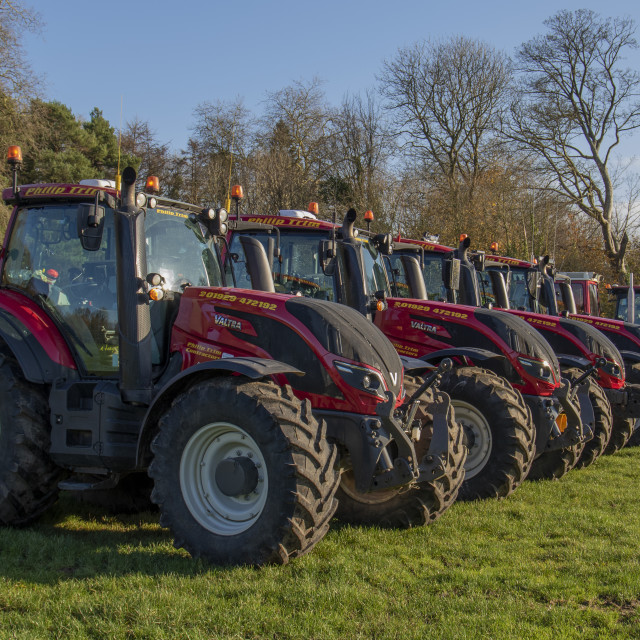 "KMC Tractor Run 2019" by Dorset Rural Photography - £5.00 "KMC Tractor Run 2019" stock image