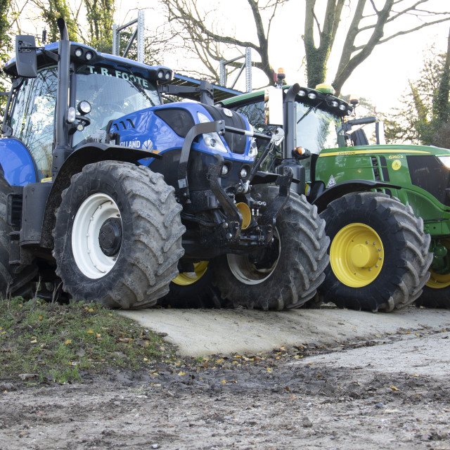 "KMC Tractor Run 2019" by Dorset Rural Photography - £5.00 "KMC Tractor Run 2019" stock image