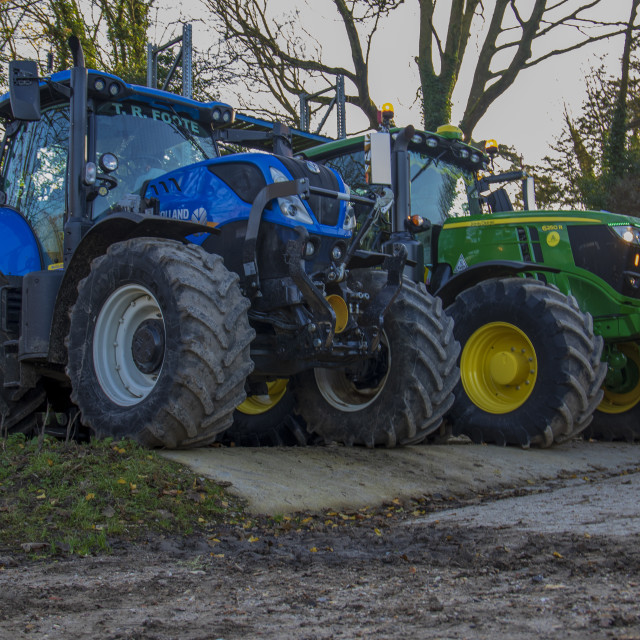 "KMC Tractor Run 2019" by Dorset Rural Photography - £5.00 "KMC Tractor Run 2019" stock image