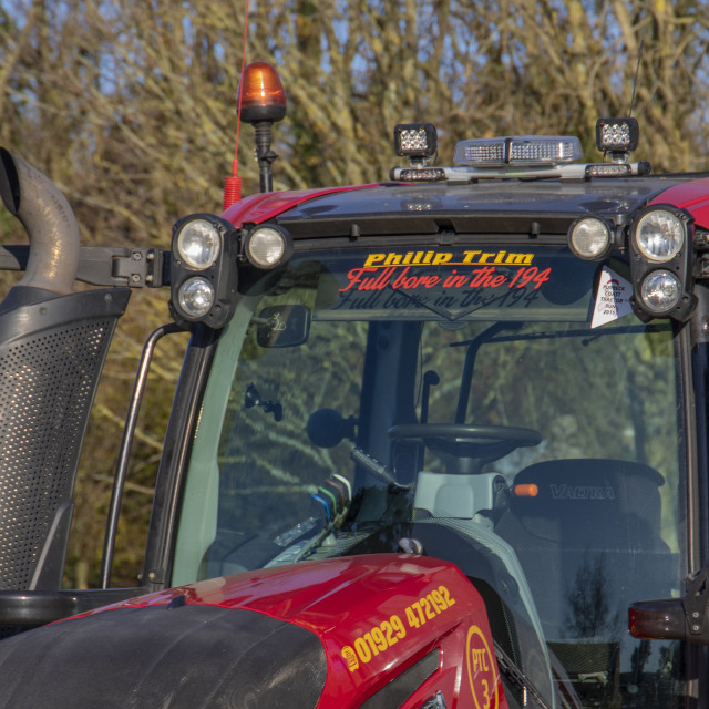 "KMC Tractor Run 2019" by Dorset Rural Photography - £5.00 "KMC Tractor Run 2019" stock image