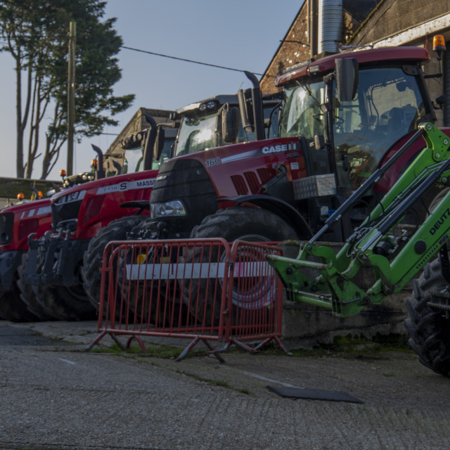 "KMC Tractor Run 2019" by Dorset Rural Photography - £5.00 "KMC Tractor Run 2019" stock image