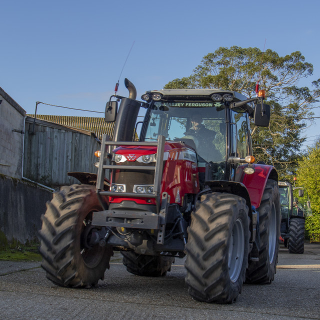 "KMC Tractor Run 2019" by Dorset Rural Photography - £5.00 "KMC Tractor Run 2019" stock image