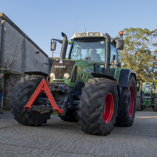 "KMC Tractor Run 2019" by Dorset Rural Photography - £5.00 "KMC Tractor Run 2019" stock image