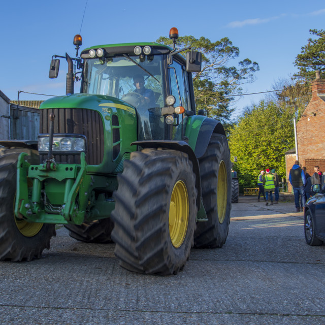 "KMC Tractor Run 2019" by Dorset Rural Photography - £5.00 "KMC Tractor Run 2019" stock image