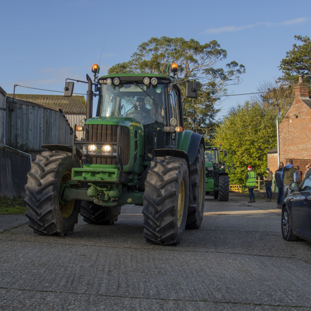 "KMC Tractor Run 2019" by Dorset Rural Photography - £5.00 "KMC Tractor Run 2019" stock image