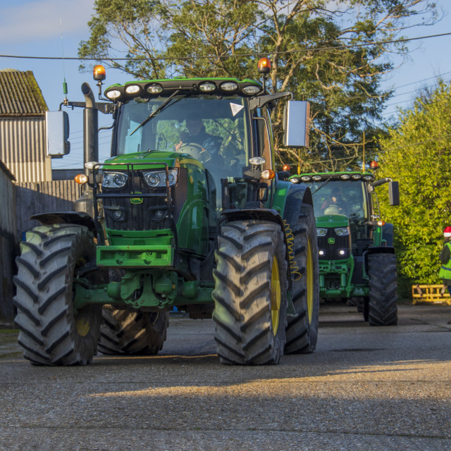 "KMC Tractor Run 2019" by Dorset Rural Photography - £5.00 "KMC Tractor Run 2019" stock image
