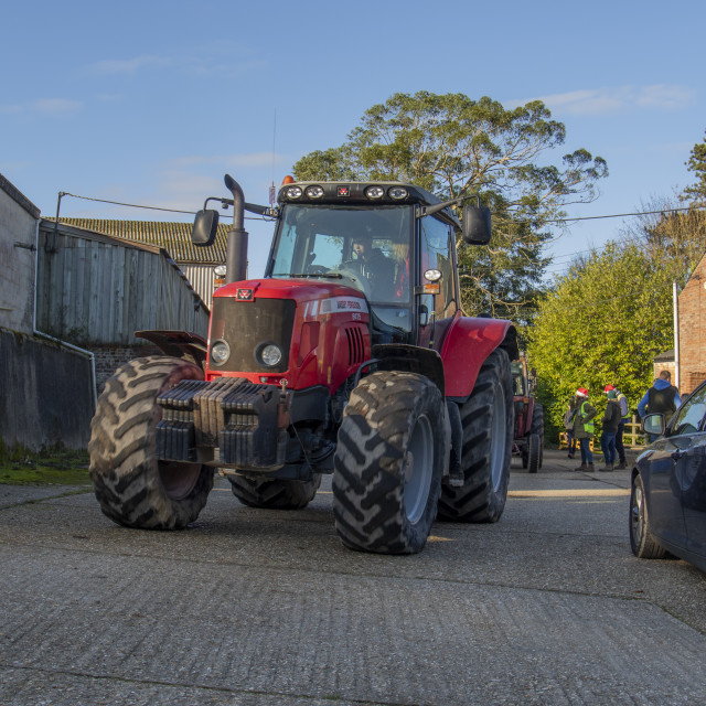"KMC Tractor Run 2019" by Dorset Rural Photography - £5.00 "KMC Tractor Run 2019" stock image