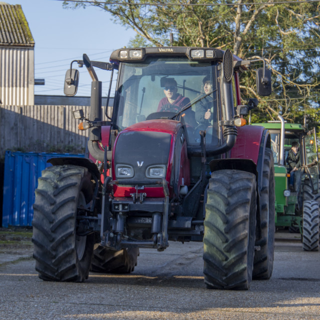 "KMC Tractor Run 2019" by Dorset Rural Photography - £5.00 "KMC Tractor Run 2019" stock image