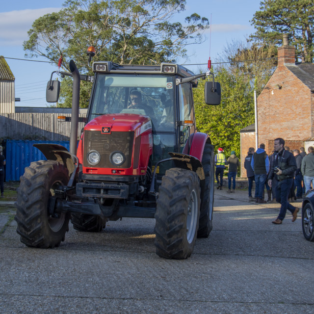 "KMC Tractor Run 2019" by Dorset Rural Photography - £5.00 "KMC Tractor Run 2019" stock image