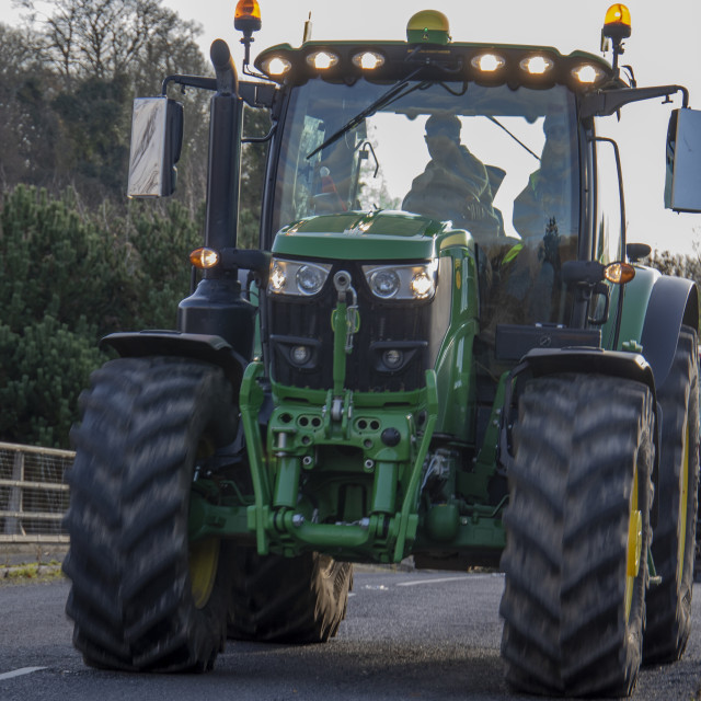 "KMC Tractor Run 2019" by Dorset Rural Photography - £5.00 "KMC Tractor Run 2019" stock image