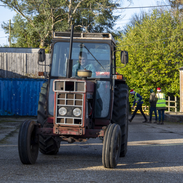 "KMC Tractor Run 2019" by Dorset Rural Photography - £5.00 "KMC Tractor Run 2019" stock image