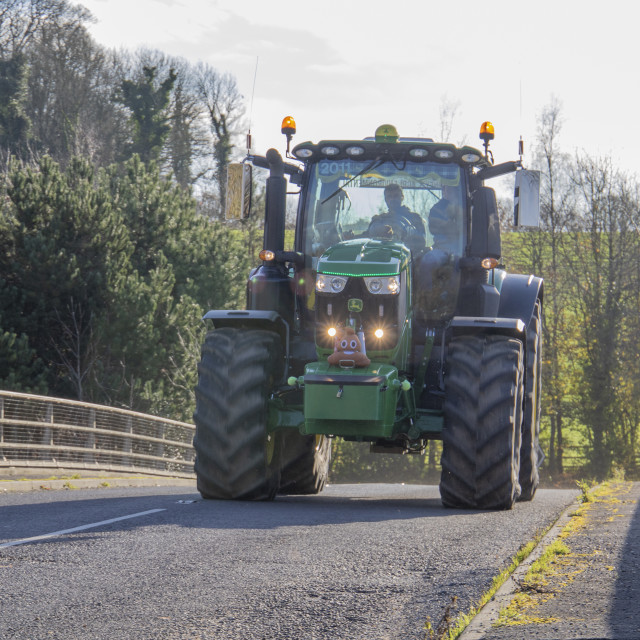 "KMC Tractor Run 2019" by Dorset Rural Photography - £5.00 "KMC Tractor Run 2019" stock image