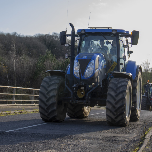"KMC Tractor Run 2019" by Dorset Rural Photography - £5.00 "KMC Tractor Run 2019" stock image