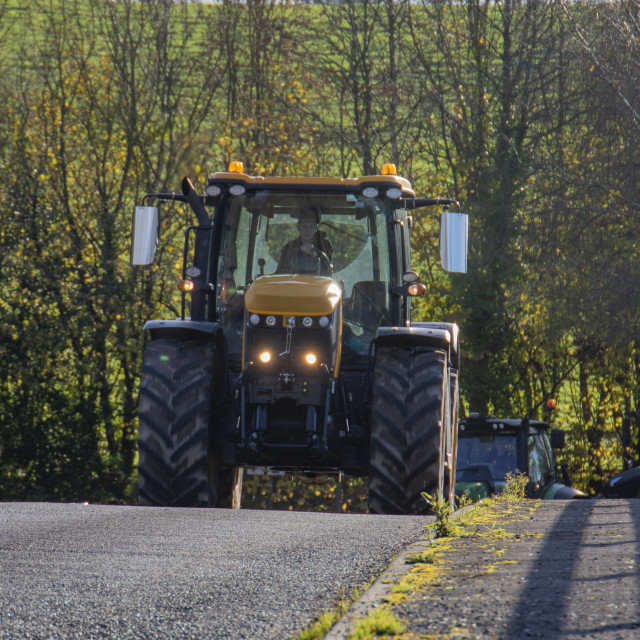 "KMC Tractor Run 2019" by Dorset Rural Photography - £5.00 "KMC Tractor Run 2019" stock image