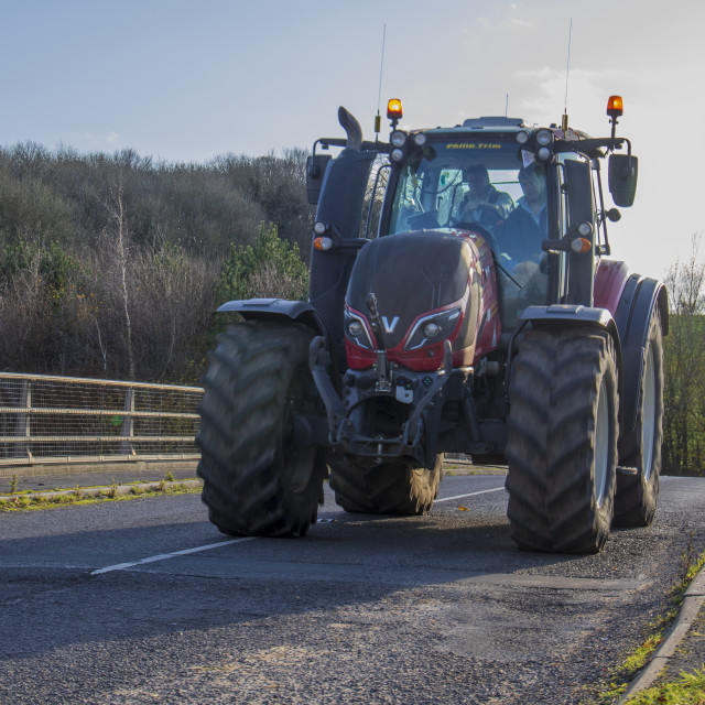 "KMC Tractor Run 2019" by Dorset Rural Photography - £5.00 "KMC Tractor Run 2019" stock image