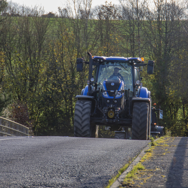 "KMC Tractor Run 2019" by Dorset Rural Photography - £5.00 "KMC Tractor Run 2019" stock image