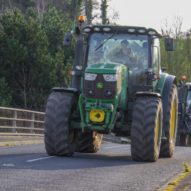 "KMC Tractor Run 2019" by Dorset Rural Photography - £5.00 "KMC Tractor Run 2019" stock image