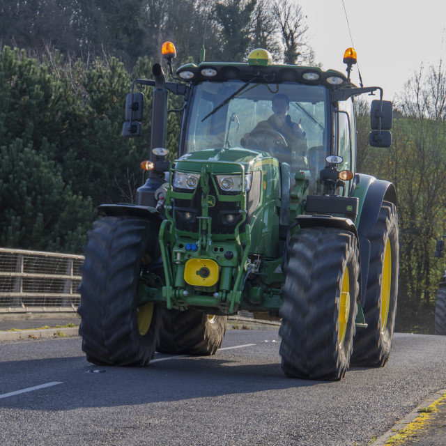 "KMC Tractor Run 2019" by Dorset Rural Photography - £5.00 "KMC Tractor Run 2019" stock image
