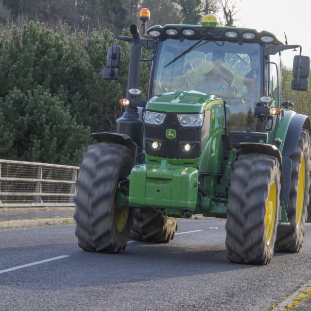 "KMC Tractor Run 2019" by Dorset Rural Photography - £5.00 "KMC Tractor Run 2019" stock image