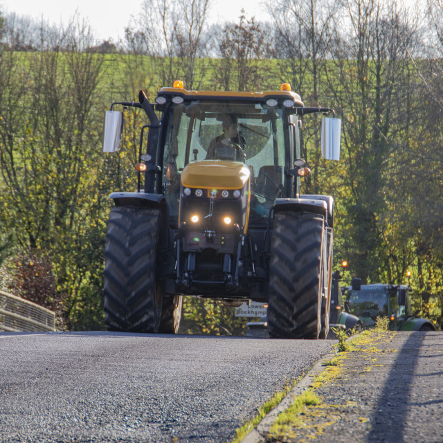 "KMC Tractor Run 2019" by Dorset Rural Photography - £5.00 "KMC Tractor Run 2019" stock image