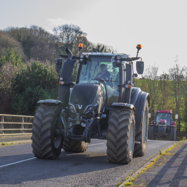 "KMC Tractor Run 2019" by Dorset Rural Photography - £5.00 "KMC Tractor Run 2019" stock image