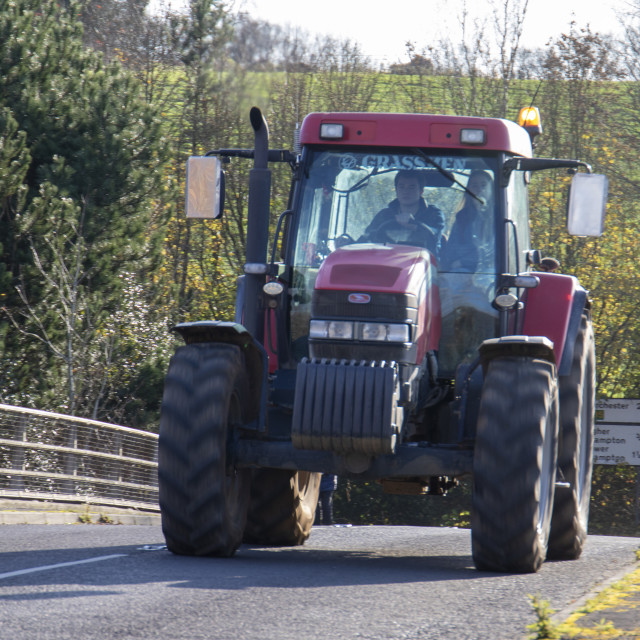 "KMC Tractor Run 2019" by Dorset Rural Photography - £5.00 "KMC Tractor Run 2019" stock image