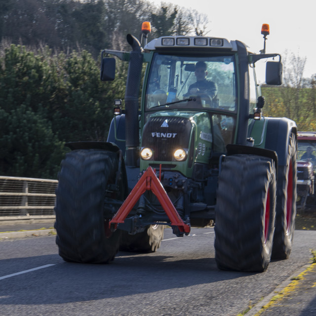 "KMC Tractor Run 2019" by Dorset Rural Photography - £5.00 "KMC Tractor Run 2019" stock image