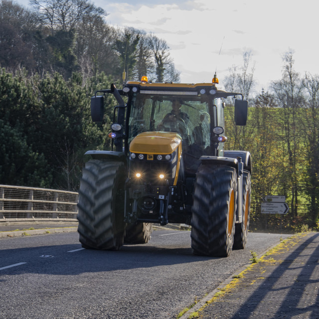 "KMC Tractor Run 2019" by Dorset Rural Photography - £5.00 "KMC Tractor Run 2019" stock image