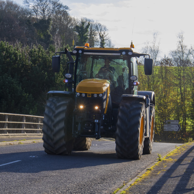 "KMC Tractor Run 2019" by Dorset Rural Photography - £5.00 "KMC Tractor Run 2019" stock image