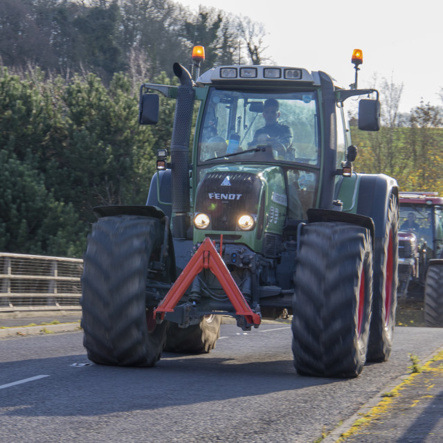 "KMC Tractor Run 2019" by Dorset Rural Photography - £5.00 "KMC Tractor Run 2019" stock image