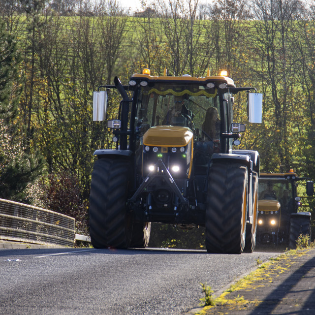 "KMC Tractor Run 2019" by Dorset Rural Photography - £5.00 "KMC Tractor Run 2019" stock image