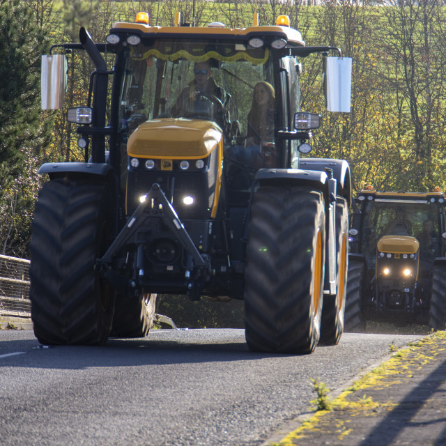 "KMC Tractor Run 2019" by Dorset Rural Photography - £5.00 "KMC Tractor Run 2019" stock image
