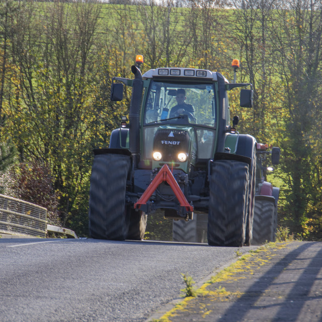 "KMC Tractor Run 2019" by Dorset Rural Photography - £5.00 "KMC Tractor Run 2019" stock image