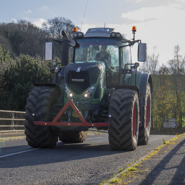 "KMC Tractor Run 2019" by Dorset Rural Photography - £5.00 "KMC Tractor Run 2019" stock image