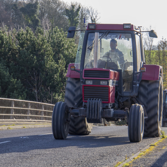 "KMC Tractor Run 2019" by Dorset Rural Photography - £5.00 "KMC Tractor Run 2019" stock image