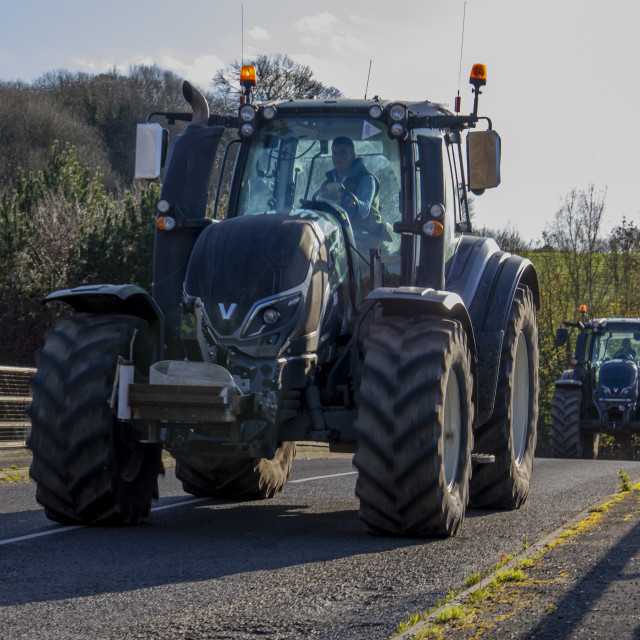 "KMC Tractor Run 2019" by Dorset Rural Photography - £5.00 "KMC Tractor Run 2019" stock image